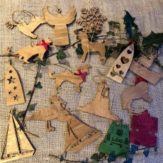 Wooden Christmas Decorations